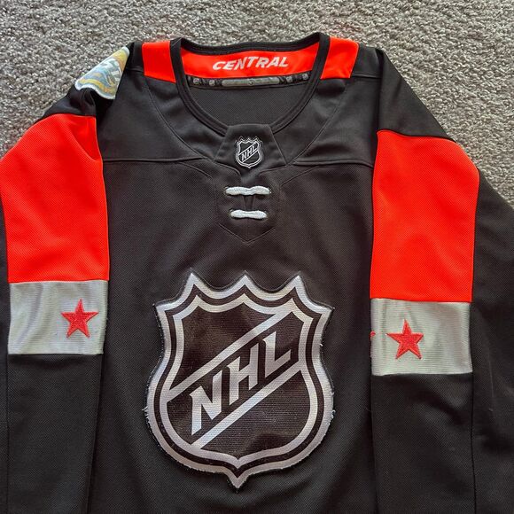 Adidas 2018 NHL All Star‎ Game Jersey Central Division Blank Youth Size L/XL - Picture 2 of 7